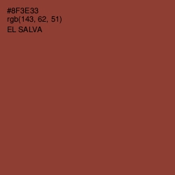 #8F3E33 - El Salva Color Image